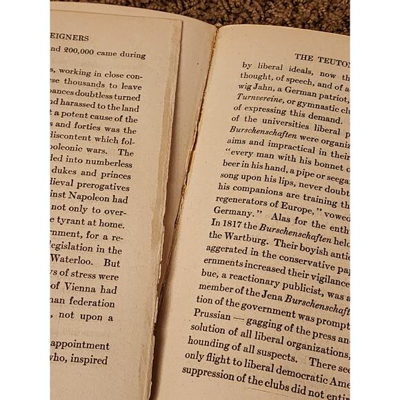 Our Foreigners Samuel Orth Abraham Lincoln Edition Vol 35 Chronicle Americans - Picture 7 of 16